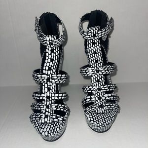 Paper Fox Wedge Heels